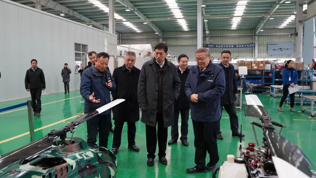 国家空管委办公室副主任马欣调研山河科技