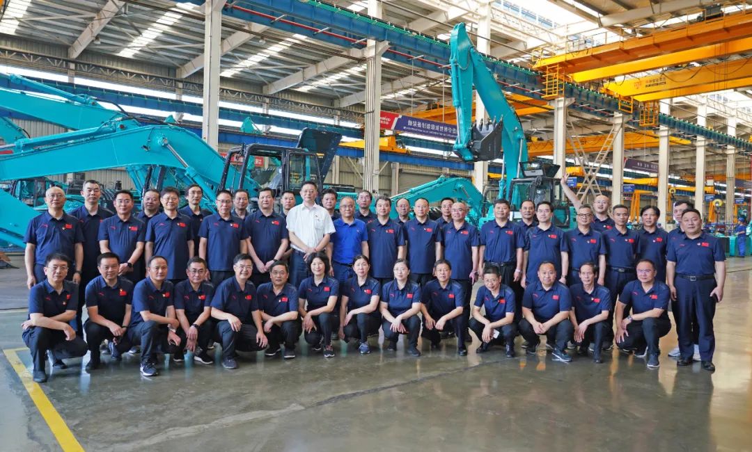 湖南省委党校厅干班赴山河智能开展现场教学活动