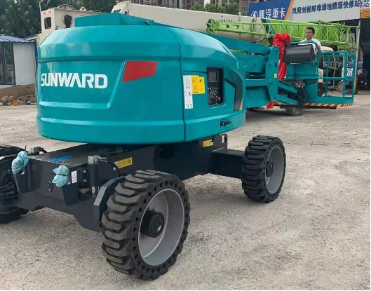 匠心打造！山河智能曲臂式高空作业平台正式投放市场