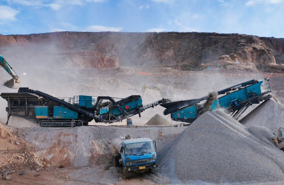 时产成品料400吨!山河普石勒破碎筛分成套设备助力云南矿山生态恢复项目
