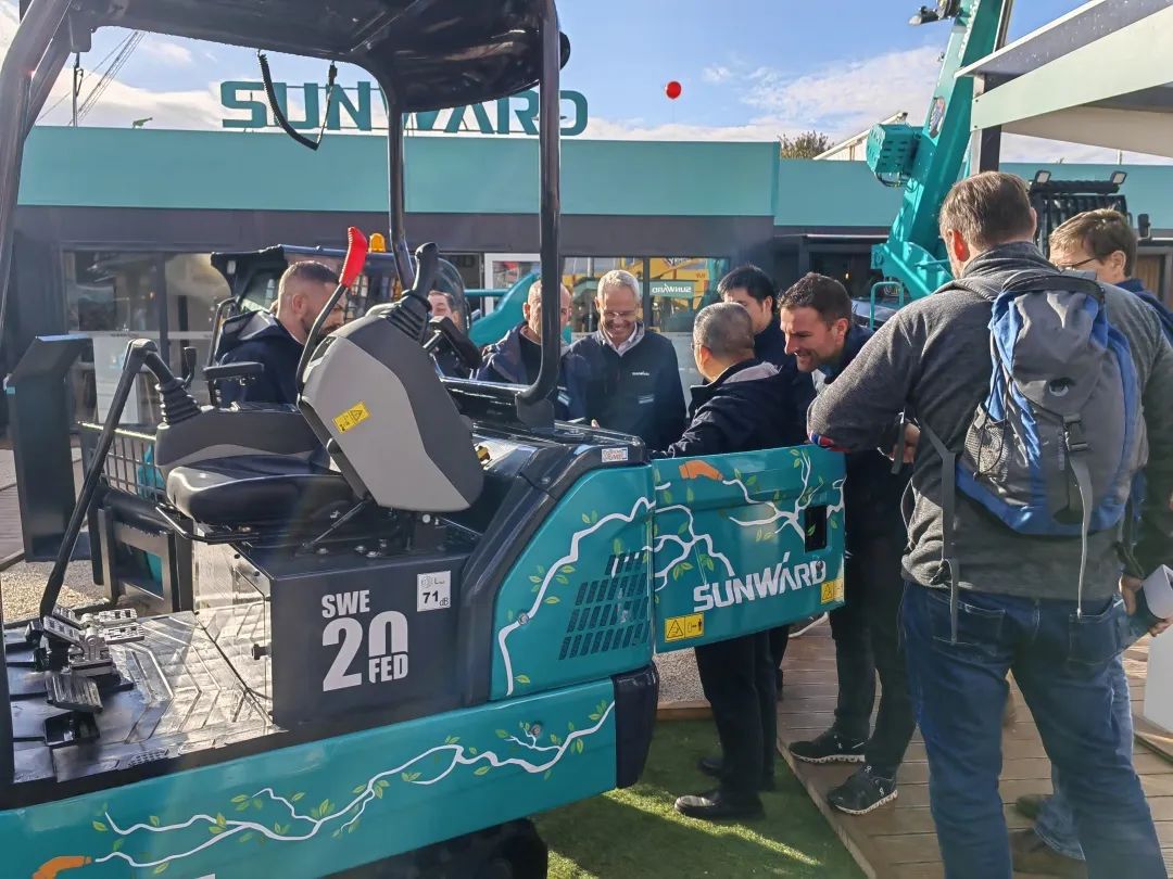 Bauma 2022 | 持续加码欧洲高端市场,“山河绿”闪耀德国慕尼黑