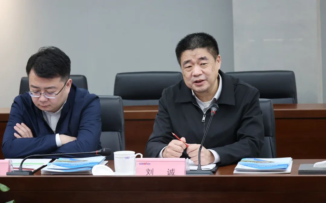 中国恩菲总经理刘诚一行到访山河智能