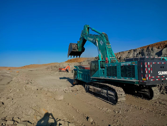 为矿山安全生产保驾护航!山河智能挖掘机械重装出击