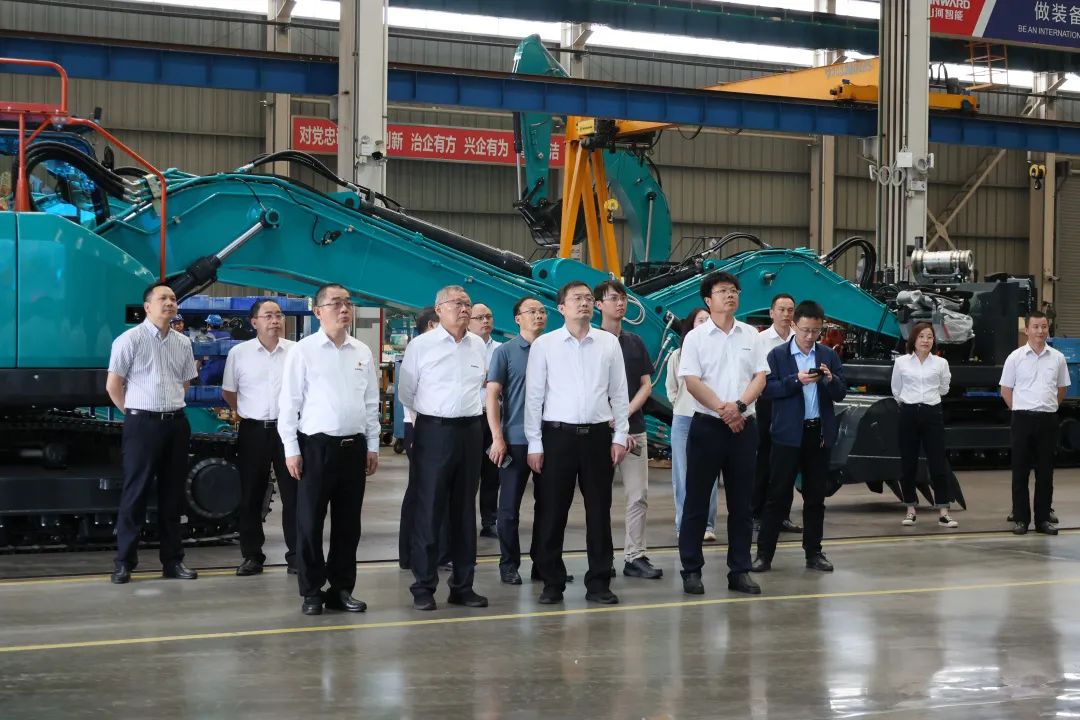 工业和信息化部安全生产司调研山河智能