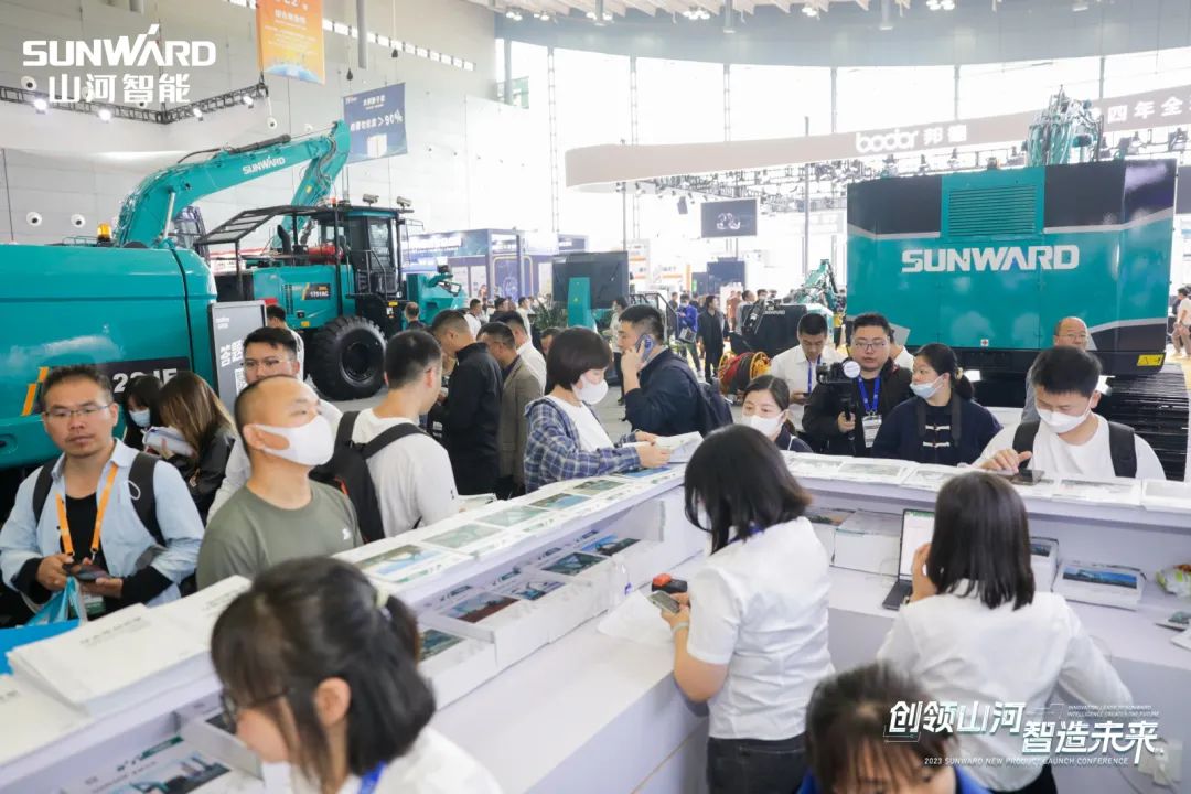 2023 CICEE | 山河智能亮相2023长沙国际工程机械展!智能化、电动化产品站C位