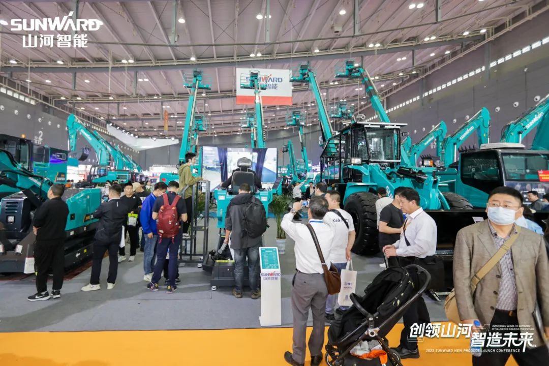 2023 CICEE | 山河智能亮相2023长沙国际工程机械展!智能化、电动化产品站C位
