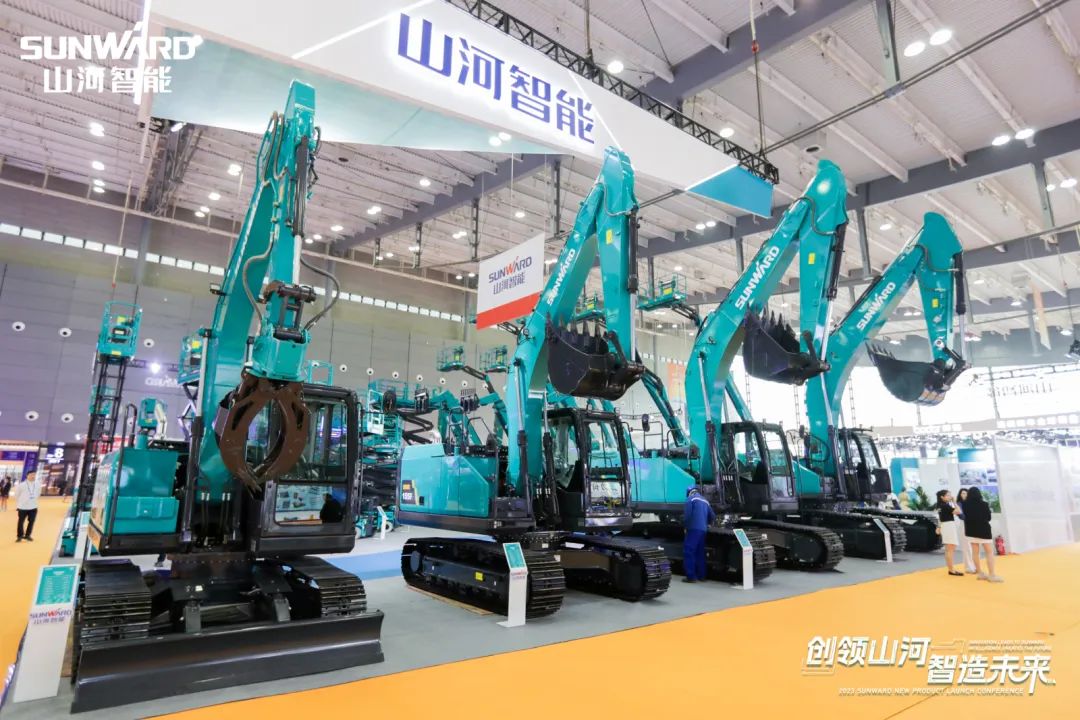 2023 CICEE | 山河智能亮相2023长沙国际工程机械展!智能化、电动化产品站C位