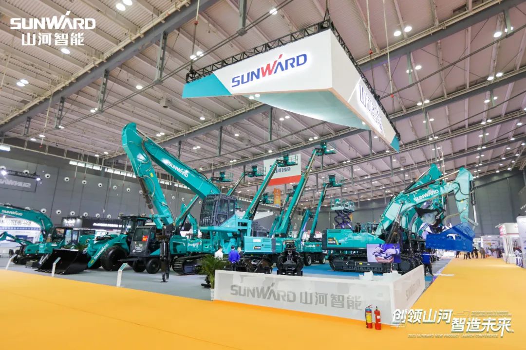 2023 CICEE | 山河智能亮相2023长沙国际工程机械展!智能化、电动化产品站C位
