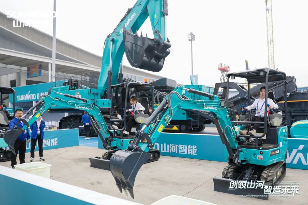 2023 CICEE | 山河智能亮相2023长沙国际工程机械展!智能化、电动化产品站C位