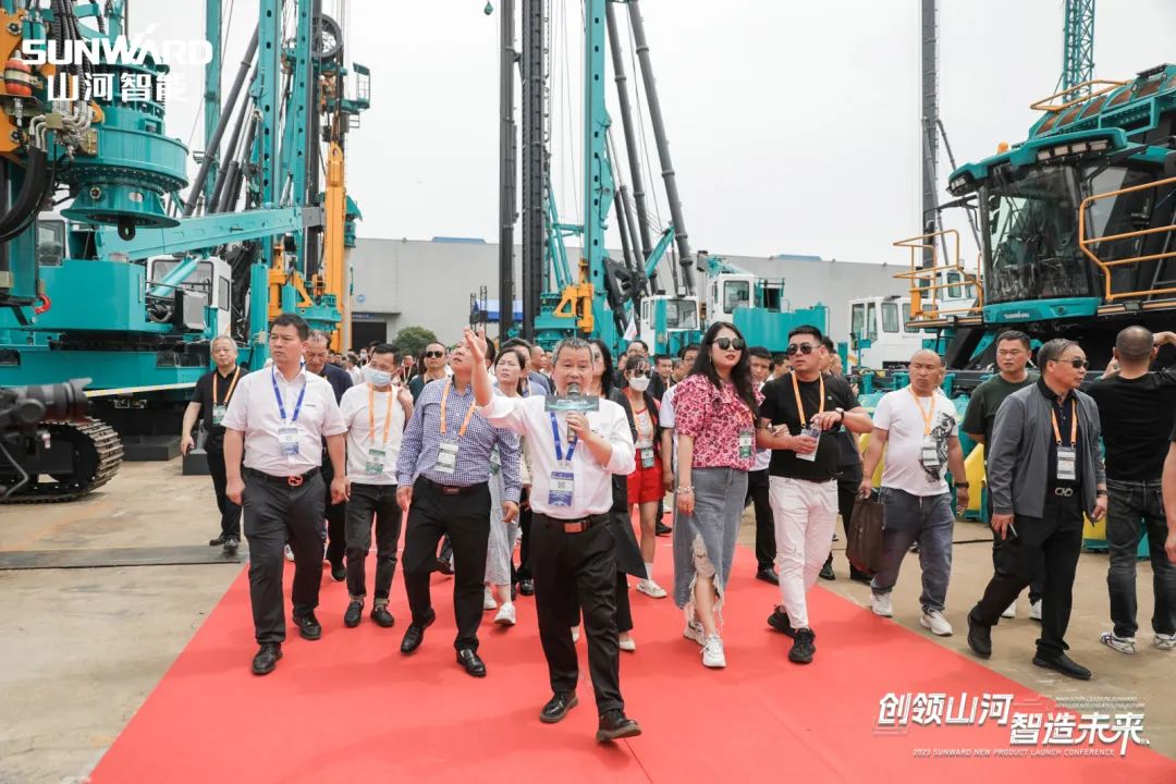 实力出圈!山河智能地下ug环球会员注册“大阅兵”来了