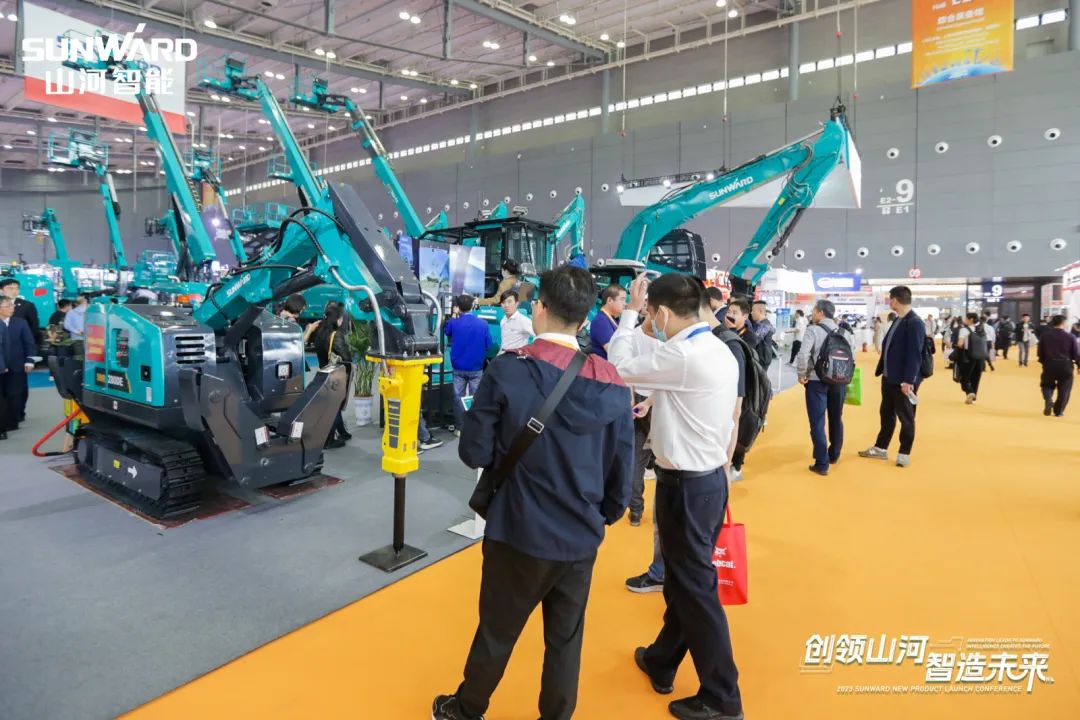 闪耀2023 CICEE!看山河智能“明星产品”有多“炫”