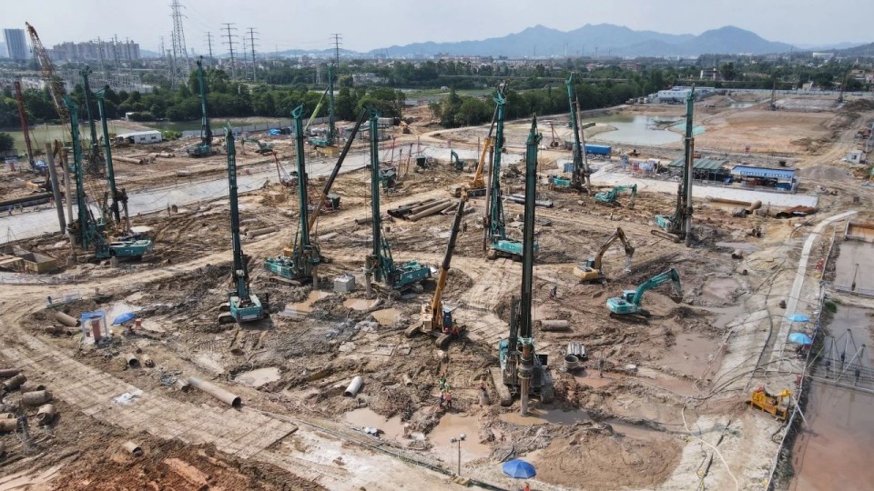 近20台“山河绿”装备实力集结,助力广佛西环工程建设跑出“加速度”