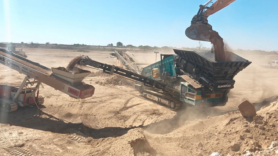 高效环保深受认可!山河智能破碎筛分设备首进澳洲市场