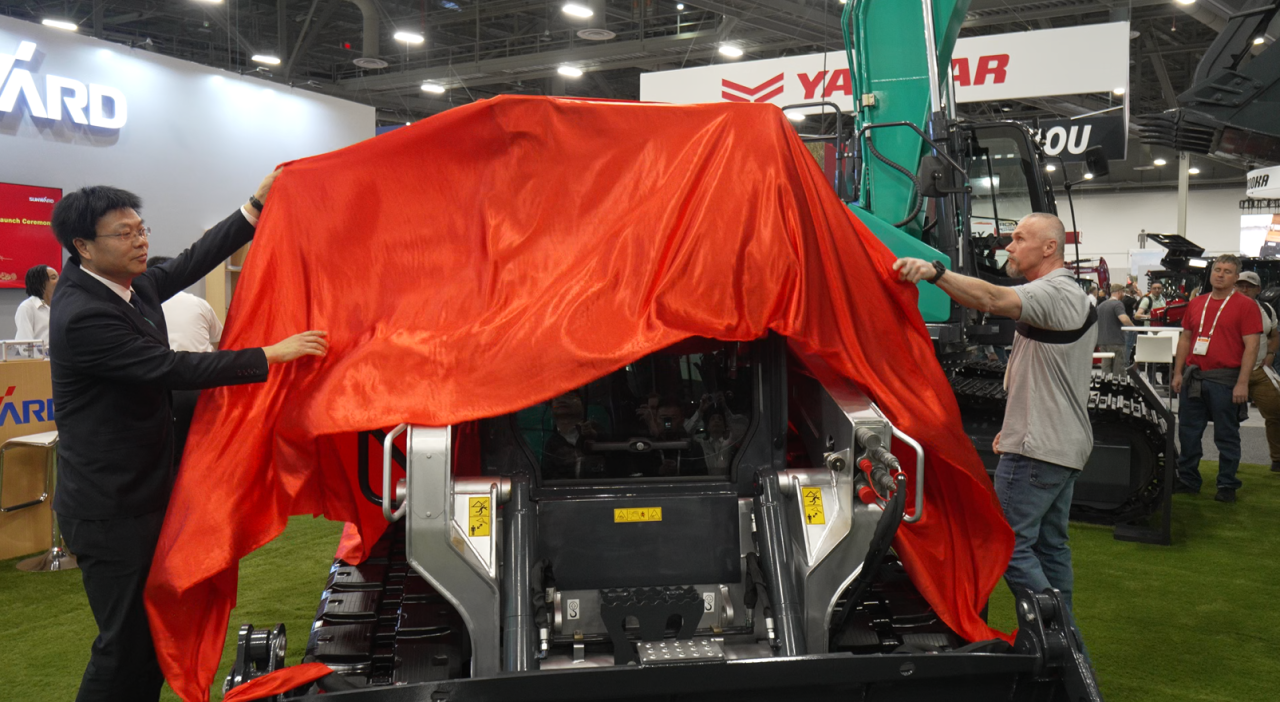 山河智能闪耀2026美国拉展，新品首发引关注