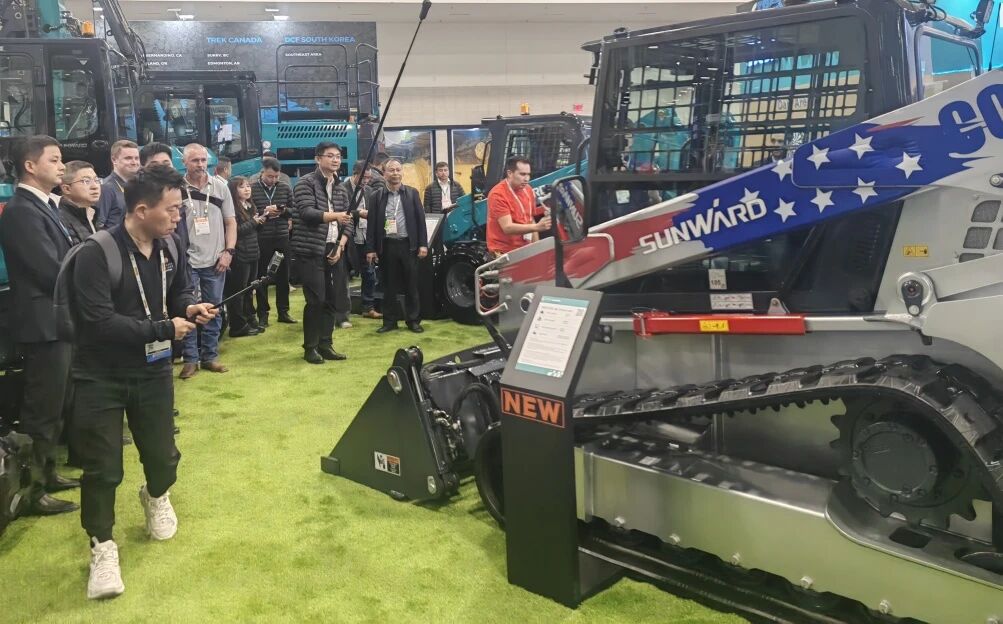 山河智能闪耀2026美国拉展，新品首发引关注