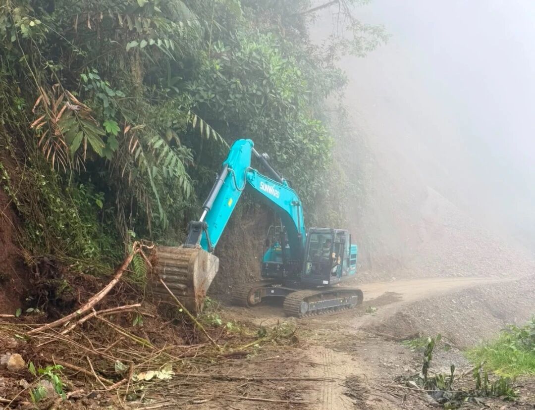 跨越山海 驰援灾区｜山河智能参与哥伦比亚强震救援工作